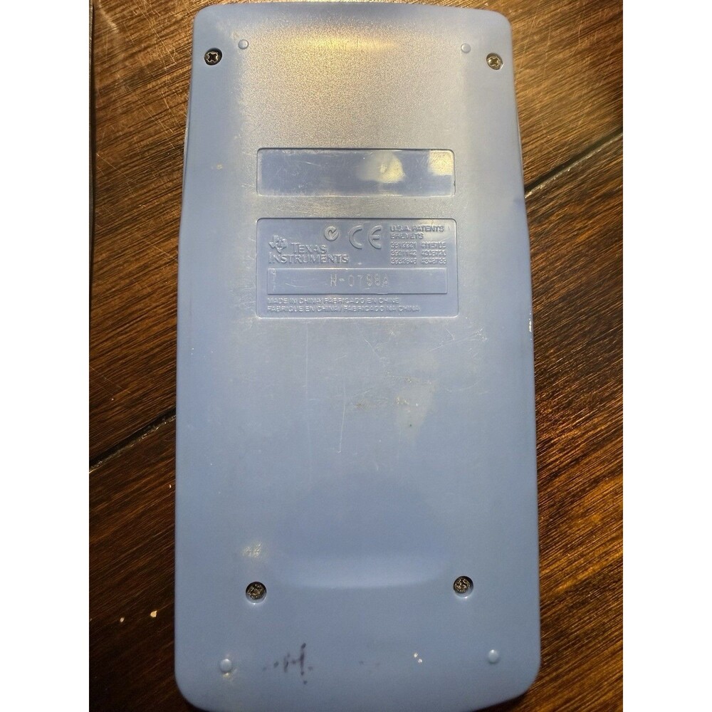 Texas Instruments 2 Math Explorer Solar Calculator Blue - Picture 3 of 4